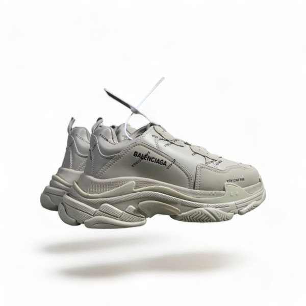 BALENCIAGA White 'runner' Sneakers