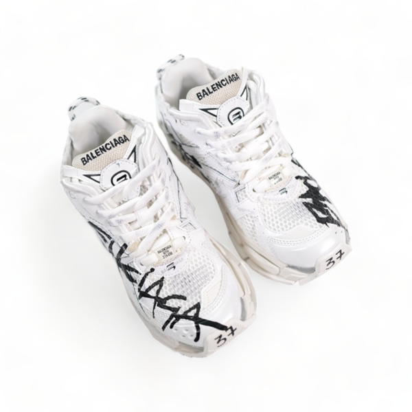 Runner Nylon Low-top Sneakers white
