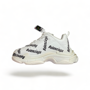 BALENCIAGA WHITE ‘TRIPLE S’ SNEAKERS