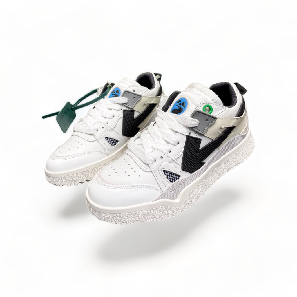 Off white Sponge mid-top sneakers