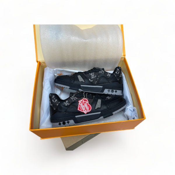 Louis Vuitton LV Trainer Sneaker Dark Blue