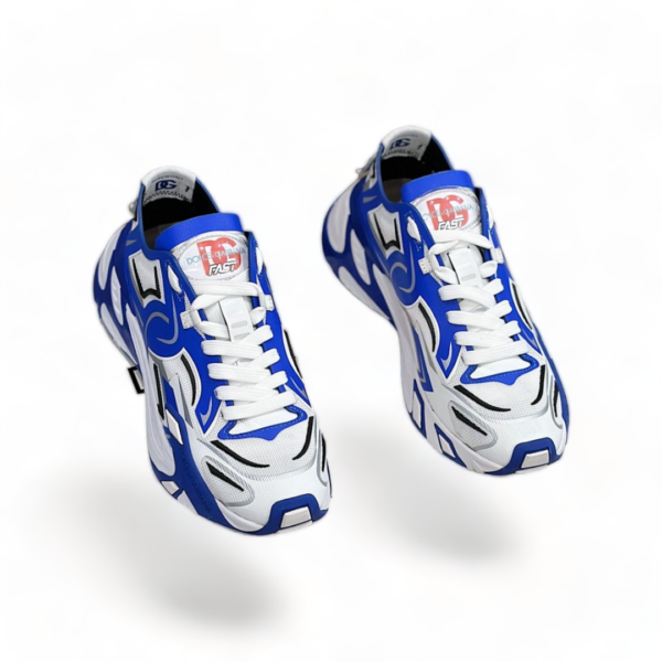 Dolce & Gabbana Panelled Low-Top Sneakers w&b