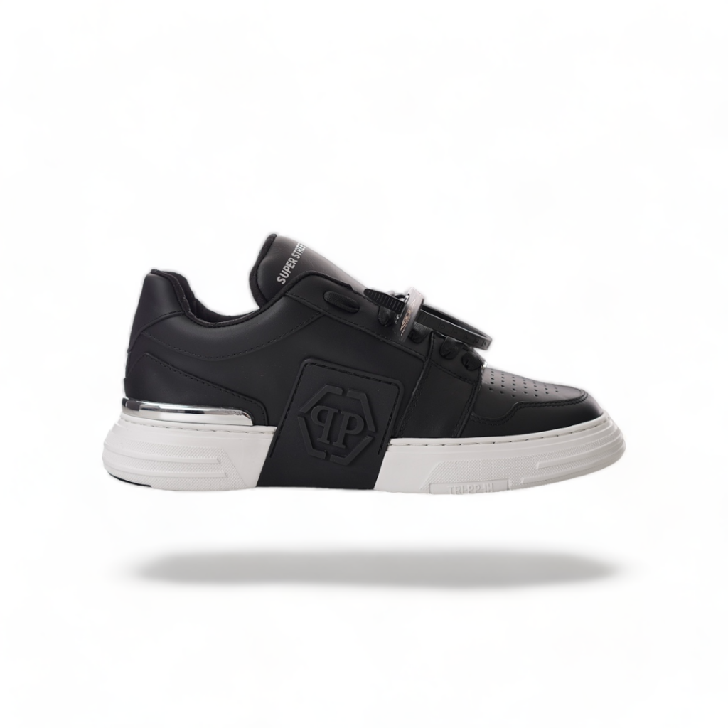 Philipp Plein Super Street top sneakers black