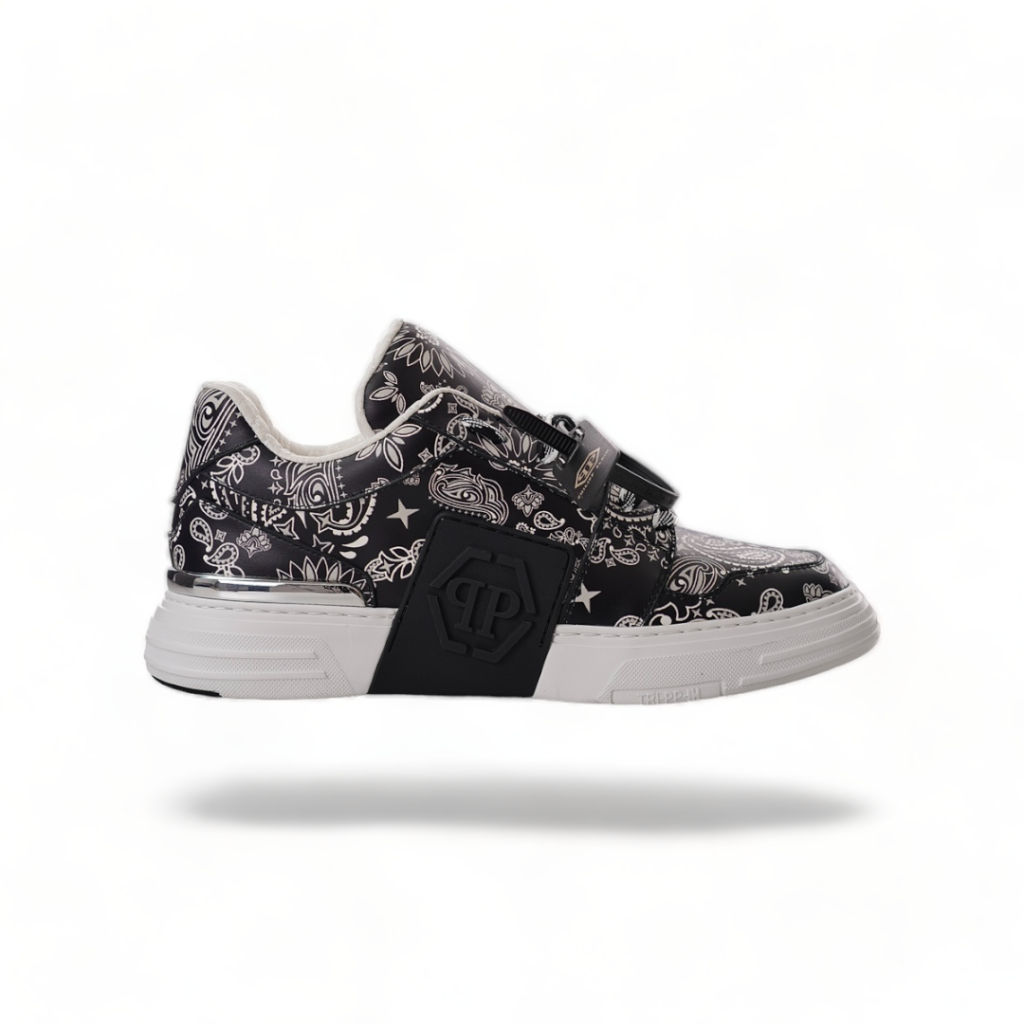 philipp plein super street lo-top sneakers black