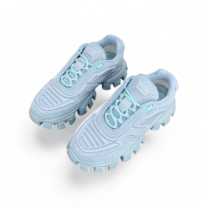 prada Cloudbust Thunder Lug-sole Trainer blue