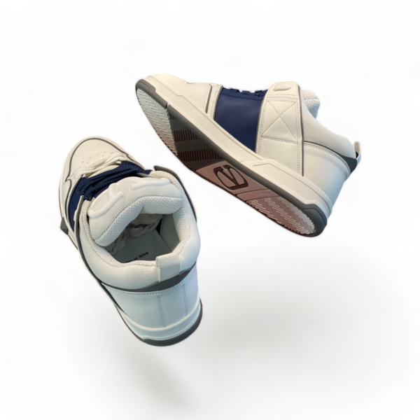 Valentino Open Skate leather sneakers blue
