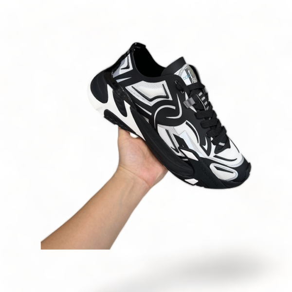 Dolce & Gabbana Panelled Low-Top Sneakers b&g
