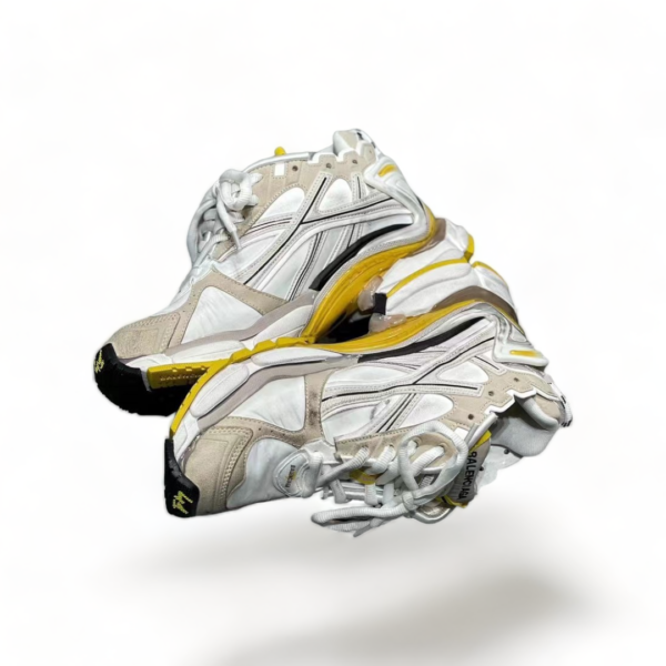 Balenciaga Track panelled sneakers yellow
