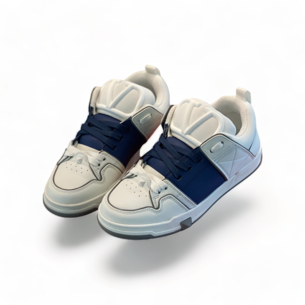 Valentino Open Skate leather sneakers blue