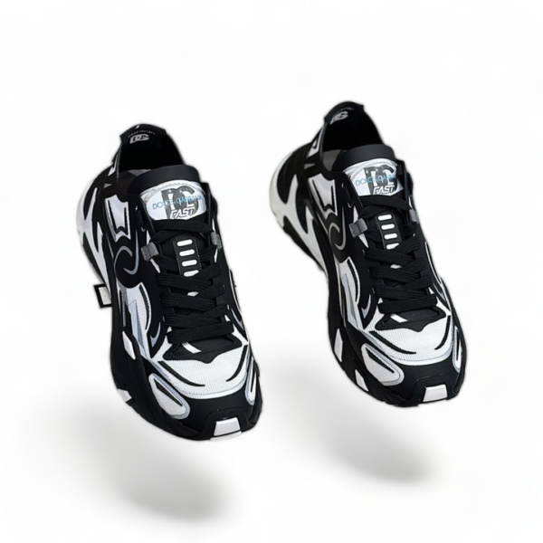 Dolce & Gabbana Panelled Low-Top Sneakers b&g