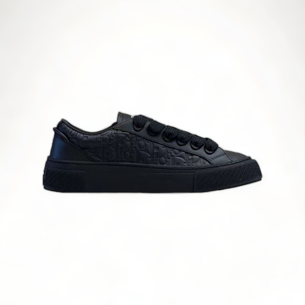 Christian Dior Monogram Sneakers black