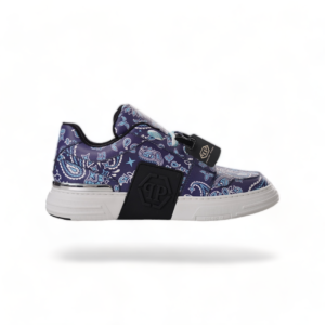 philipp plein super street lo-top sneakers blue