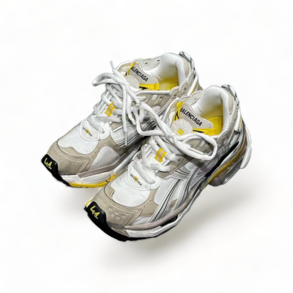 Balenciaga Track panelled sneakers yellow