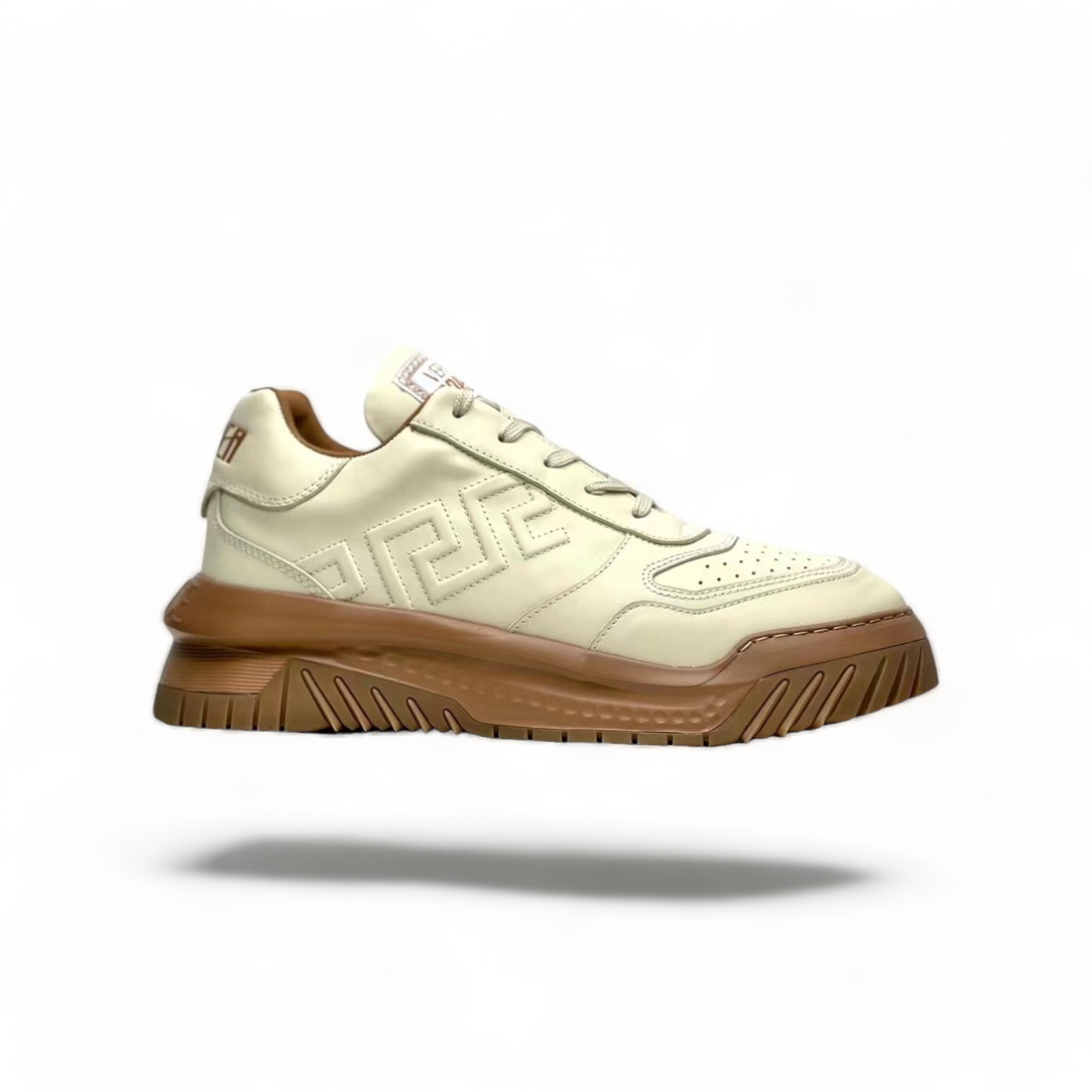 versace odissea sneakers brown