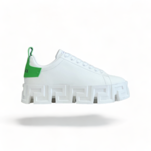 versace logo low-top sneakers white-g