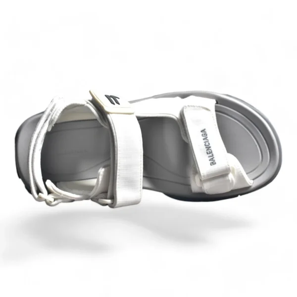 BALENCIAGA hiking sandals white