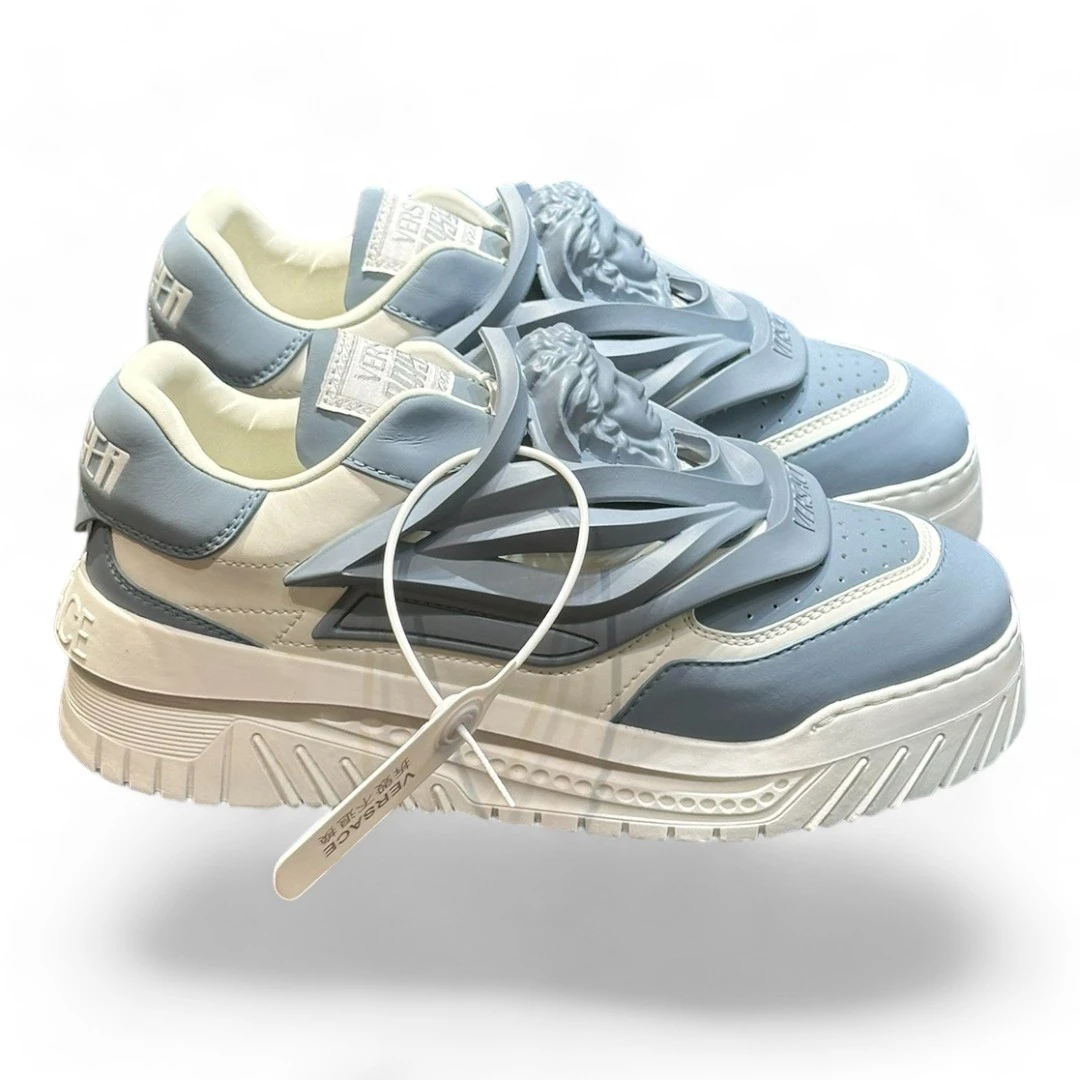 VERSACE medusa blue&white