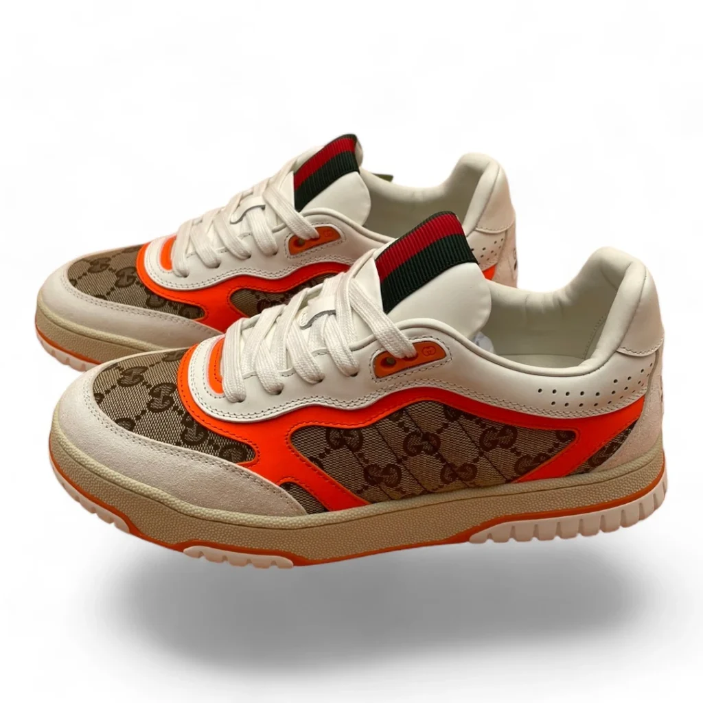 GUCCI tennis 1977 beige&orange
