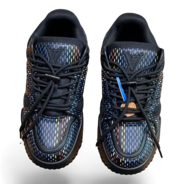 LOUIS VUITTON trainer black&multicolor