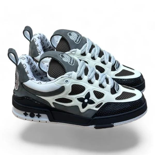 LOUIS VUITTON trainer black&grey