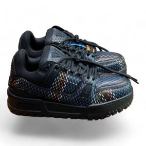 LOUIS VUITTON trainer black&multicolor