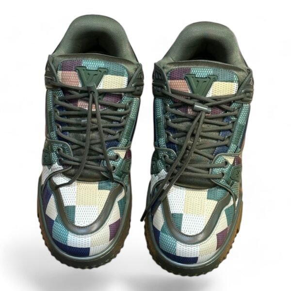 LOUIS VUITTON trainer green&multicolor