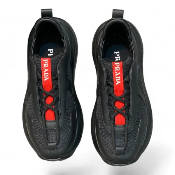 PRADA cloudbust thunder black and red