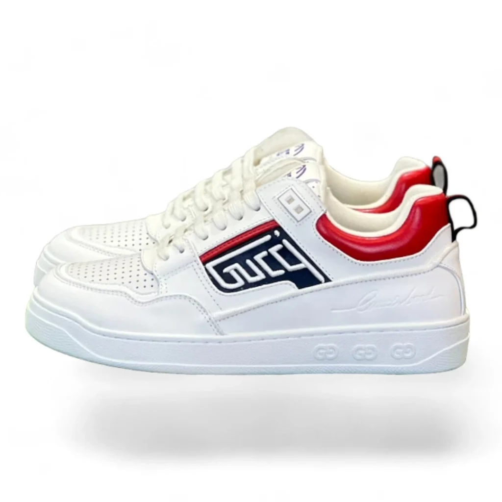 GUCCI basket white and red