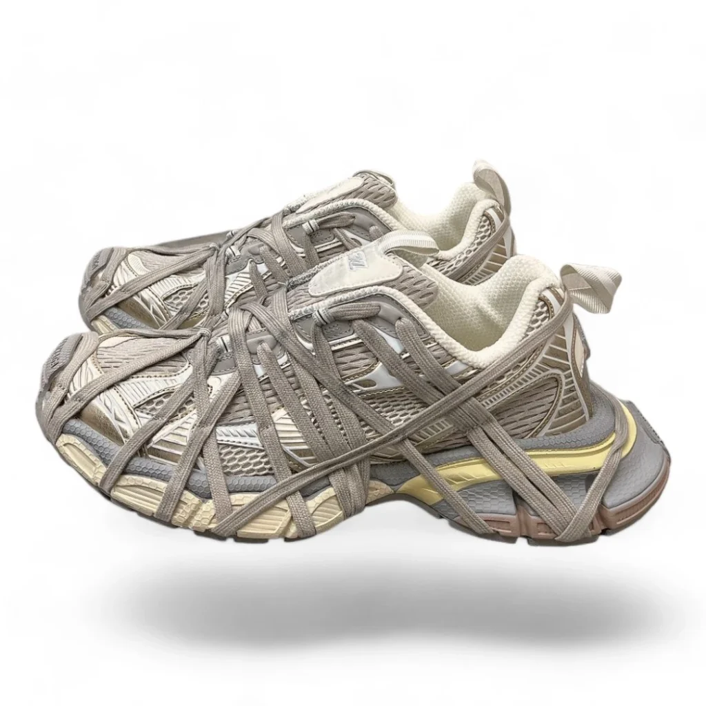BALENCIAGA track sneaker grey and yellow