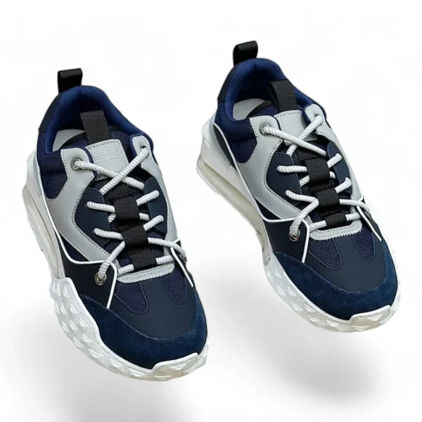 GIVENCHY giv runner navy and grey