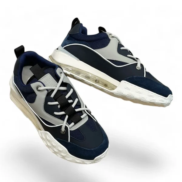 GIVENCHY giv runner navy and grey