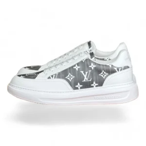 LOUIS VUITTON time out sneaker white and grey