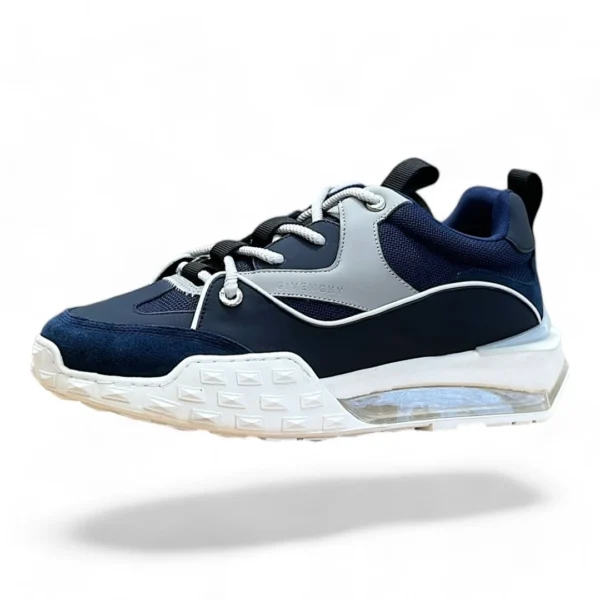 GIVENCHY giv runner navy and grey