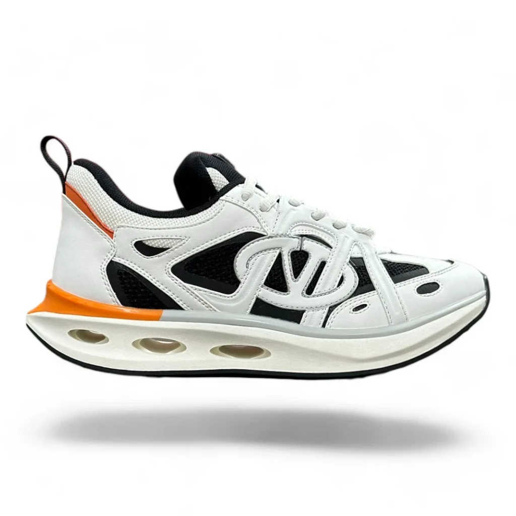 VALENTINO running sneakers white&black