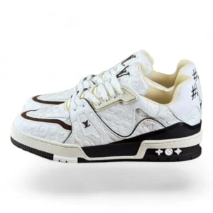 LOUIS VUITTON trainer white and black