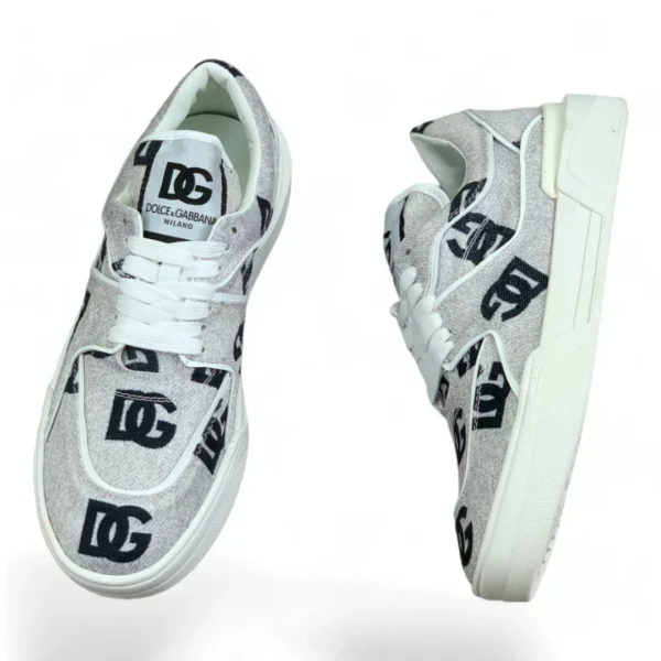 DOLCE&GABBANA daymaster sneakers white&black