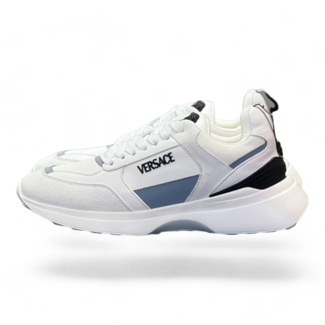 VERSACE trigreca white and gray