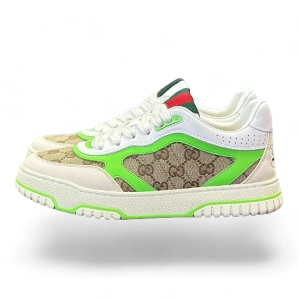 GUCCI tennis 1977 beige and green