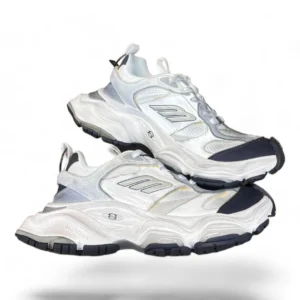 BALENCIAGA runner white&navy