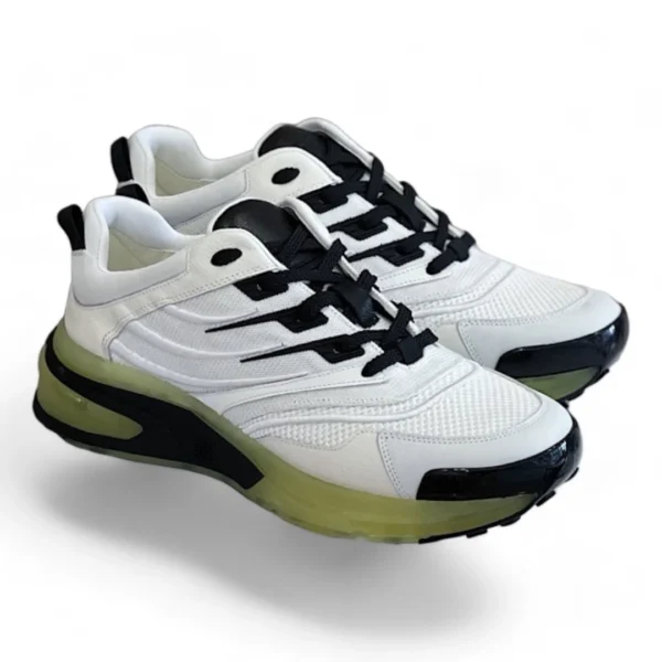 GIVENCHY jaw low-top white and black