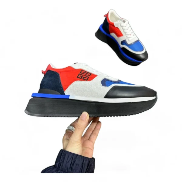 GIVENCHY marshmallow blue and red