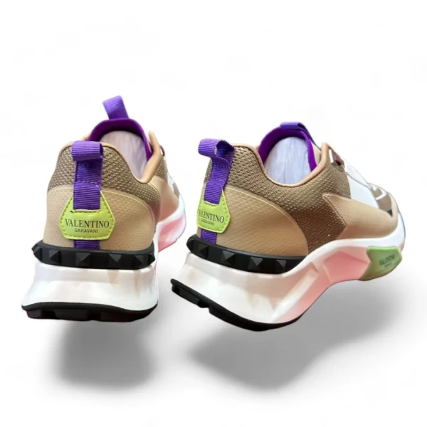 VALENTINO garavani bounce beige and purple