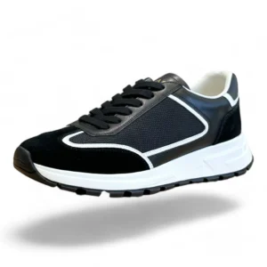 PRADA tech runner black and white