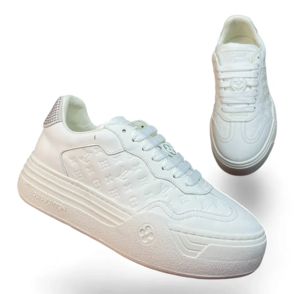 LOUIS VUITTON lv squad sneaker white