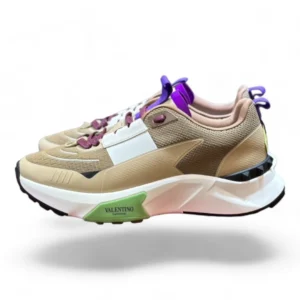 VALENTINO garavani bounce beige and purple