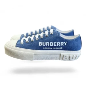 BURBERRY freddie low-top denim blue