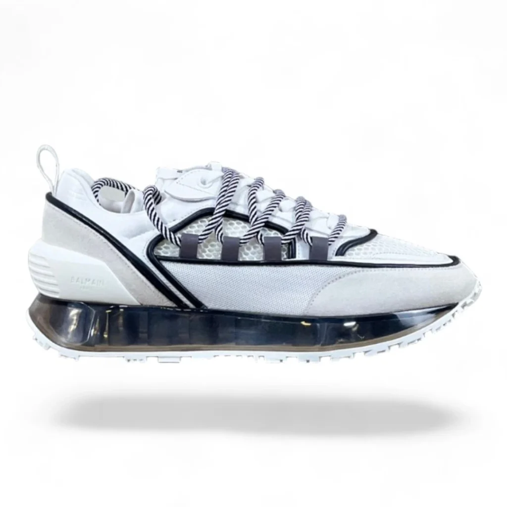 BALMAIN b-runner white and black