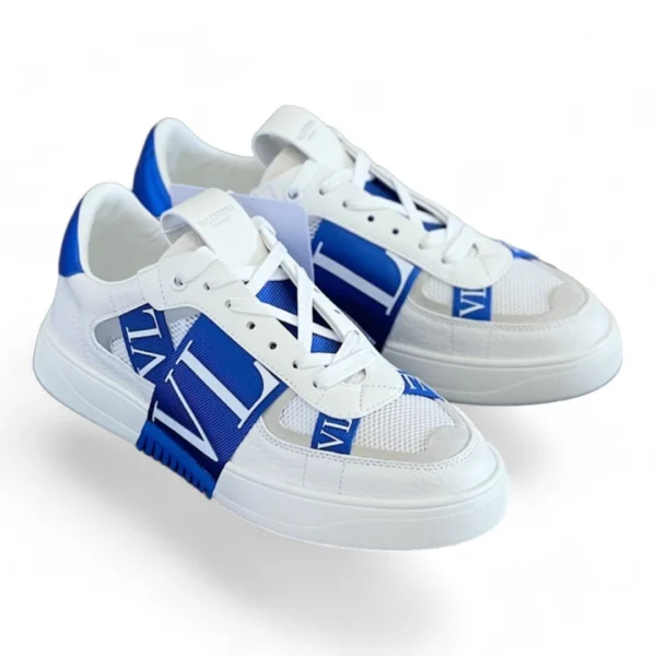 VALENTINO garavani VLTN low-top white and blue