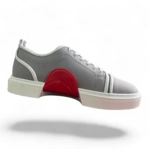 CHRISTIAN LOUBOUTIN mortimer flat grey