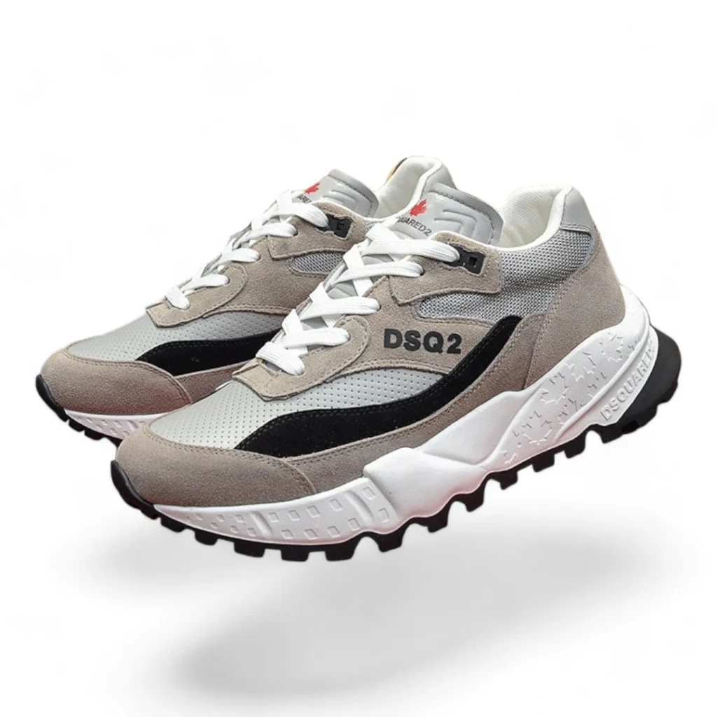 DSQUARED2 run dsq2 beige and black